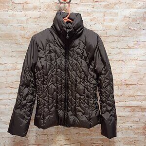Nine West Brown Puffer Jacket Size Large